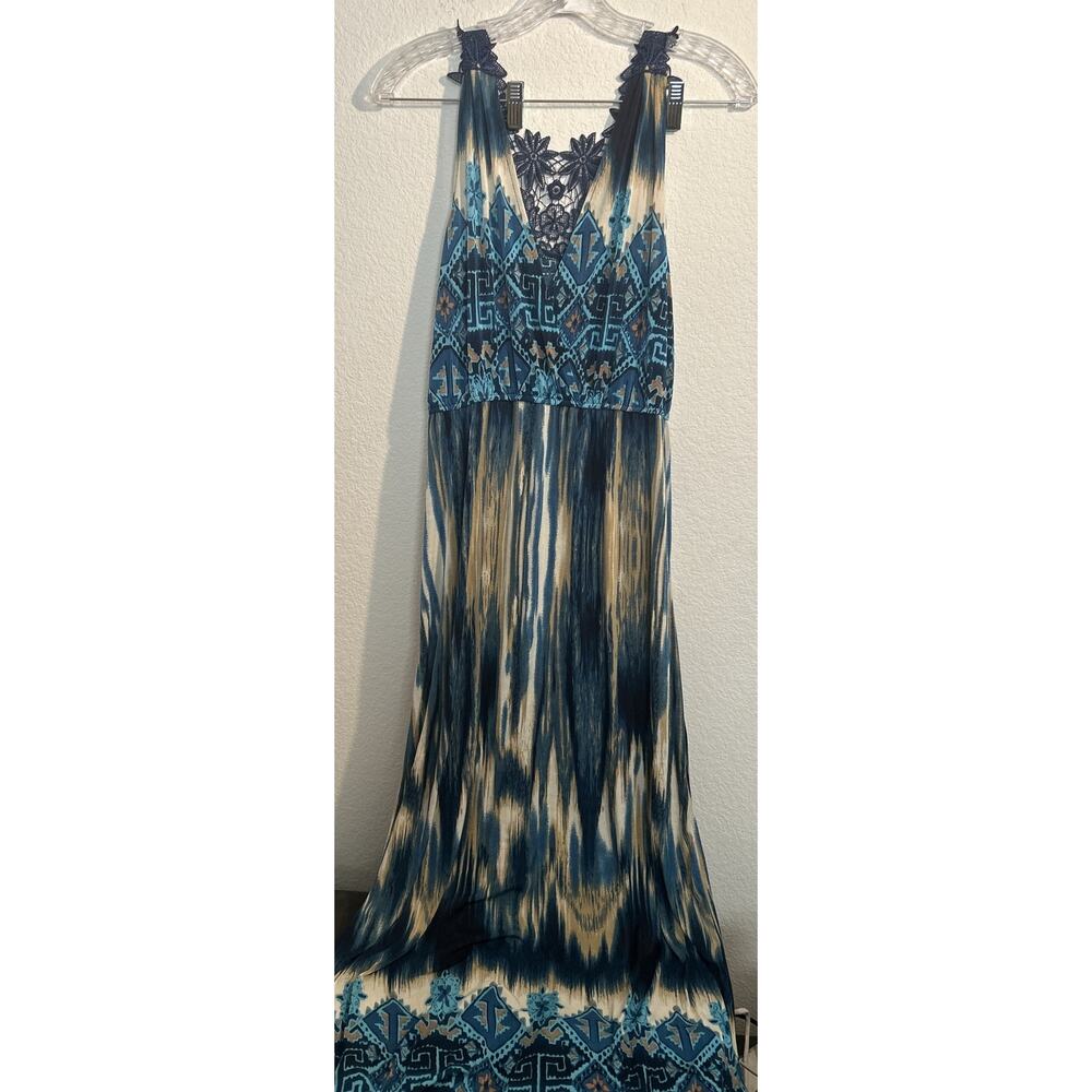 Women’s Hots Wing Summer Dress Sleeveless NWT L Long Dress
